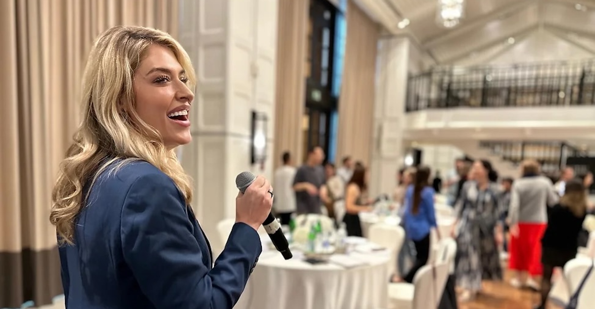 Kali Love leading a workshop in Thailand